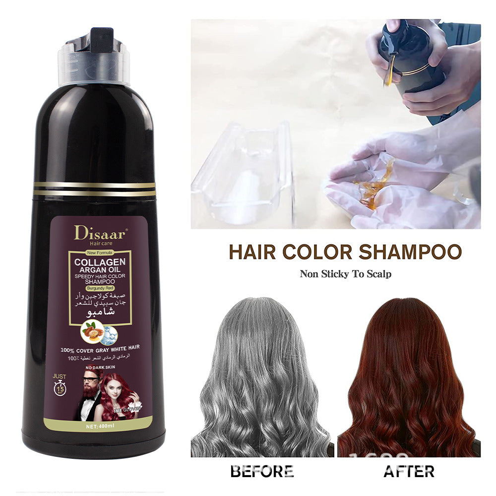 Hair Color & Repair Shampoo™  Shampoo Colorante Cubre Canas