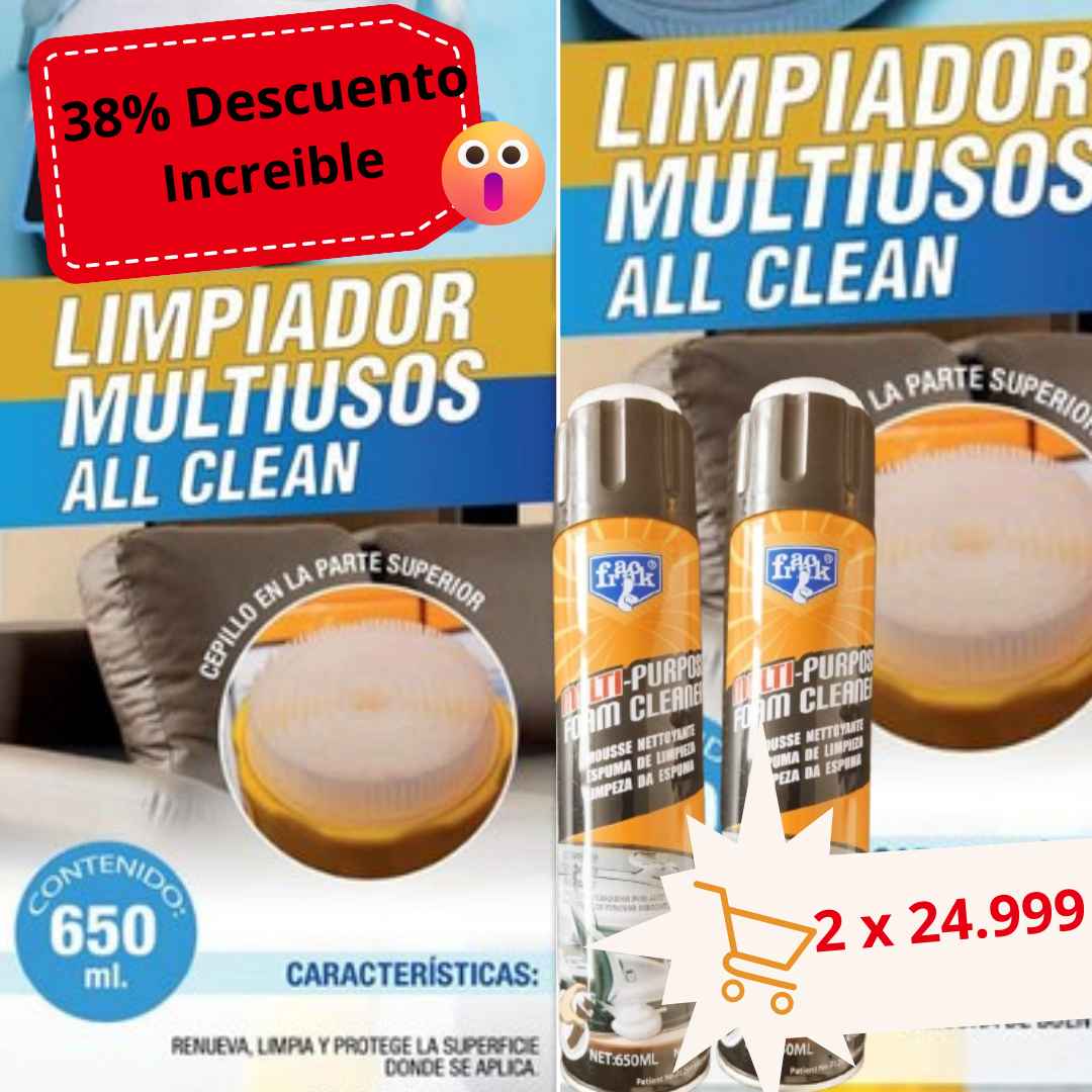 Multi-AllClean™ Espuma limpia  multipropósito