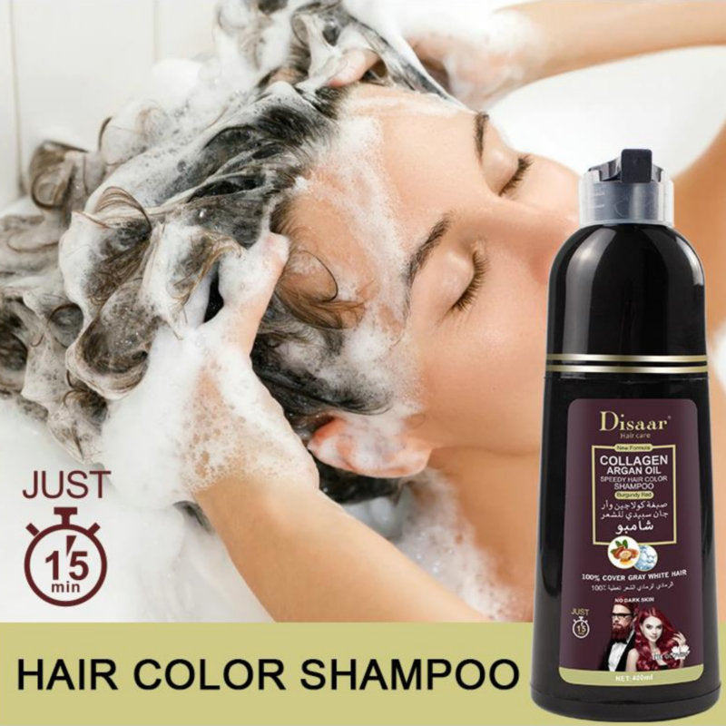 Hair Color & Repair Shampoo™  Shampoo Colorante Cubre Canas