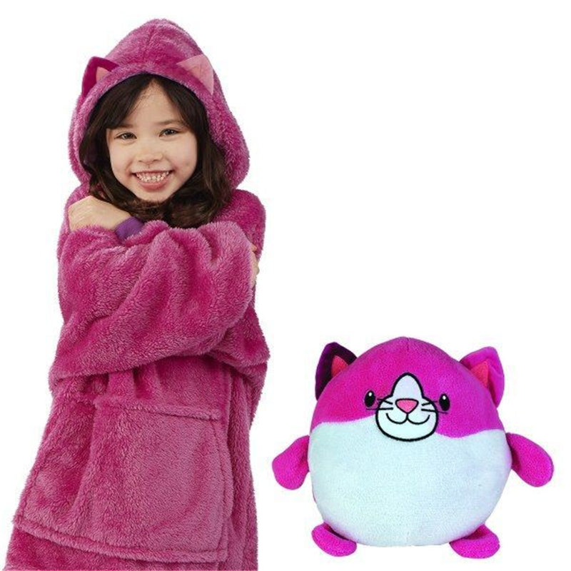 WarmKids ™ Polerón-Peluche Niñ@ 2 en 1